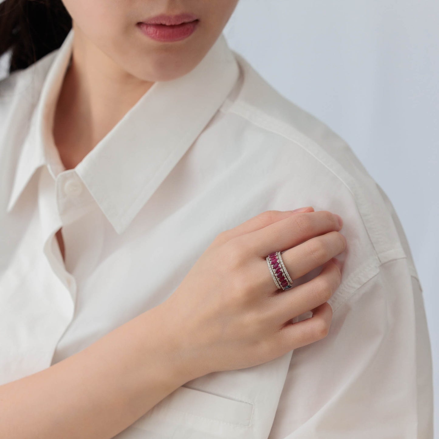 Suii Signature Marquise Ring