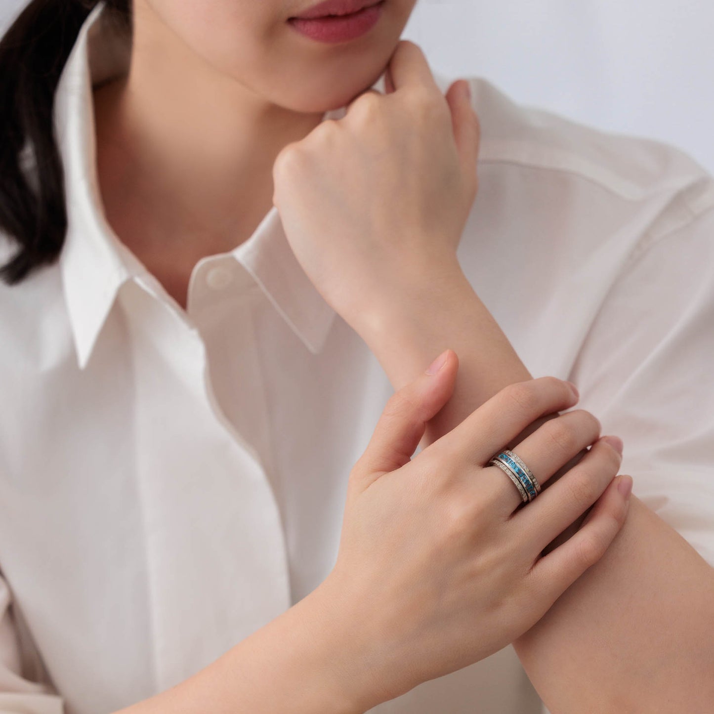 Suii Signature Princess Ring